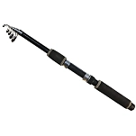 Arno 12066-173 спиннинговое удилище Mini Compact Dx Tele Серебристый Black 1.65 m