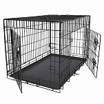 Julius k-9 J002 Складная клетка 76x47x53 cm Черный