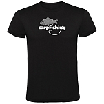 Kruskis CA65500202K038 Футболка с коротким рукавом Carpfishing Черный Black M