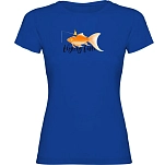 Kruskis 11502241lk190 Футболка с коротким рукавом Flying Fish Royal Blue 30x25x2