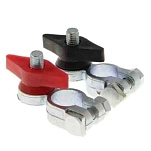 Plastimo 471086 Клемма аккумулятора 10 Единицы Бесцветный Red 8 mm
