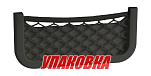 Накладной карман с сеткой 250x115x10 мм, черный (упаковка из 16 шт.) Osculati 48-434-20_pkg_16