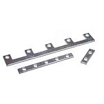 Pros 30180059 Общая шина из луженой меди Серебристый Silver for 2 Toggle 1 Pole 
