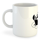 Купить Kruskis 42611K014 Crab Кружка 325ml Белая  White 325 ml (11 oz)  7ft.ru в интернет магазине Семь Футов