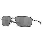 Oakley OO4075-05 в квадрате Wire Поляризованные Очки Matte Black Black Iridium Polarized/CAT3