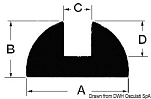 Teak profile 71.608.18