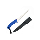 Купить Филейный нож Surecatch SCK19 D9700459 5"(127мм) из нержавеющей стали с пластиковым футляром и ремешком для судов, купить спасательное снаряжение в интернет-магазине 7ft.ru в интернет магазине Семь Футов