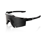 Спортивные очки 100% SPEEDCRAFT Matte Black Gloss Black - Black Mirror Lens, 60007-00040