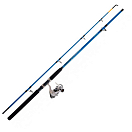 Купить Daiwa SETSOUTENIR07 Sweepfire Boat+Q850FM Нижний отгрузочный комбо Серебристый Black / Blue 2.10 m  7ft.ru в интернет магазине Семь Футов