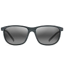 Maui jim 811-11d-os поляризованные солнцезащитные очки Lele Kawa Grey Stripe 20x10x10 Neutral Grey/CAT3