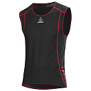 Купить Loeffler 22607-995-46 Безрукавная базовая футболка Windstopper Transtex Light Черный Black / Red 46 7ft.ru в интернет магазине Семь Футов