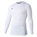 Купить Umbro 62537U-002-XL Базовый слой с длинным рукавом Basela Crew Core Белая White XL 7ft.ru в интернет магазине Семь Футов