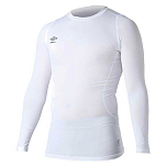 Umbro 62537U-002-XL Базовый слой с длинным рукавом Basela Crew Core Белая White XL