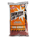 Пеллетс Dynamite Baits Swim Stim Red Krill 34DBDY214 Ø3мм 900гр красного цвета