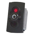 Купить Pros 10418233 Button On-Off Черный  Red (12V DC) Single Pole  7ft.ru в интернет магазине Семь Футов