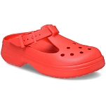 Crocs 210581-6zr-m2w4 Деревянные башмаки Classic Mary Jane Cherry Red 35x25x15 EU 33