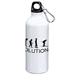 Kruskis MD4049S101S125 Evolution Ski 800ml Алюминиевая бутылка Белая White