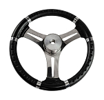 Рулевое колесо Osculati, диаметр 350 мм, цвет черный, уцененное 45.151.01 utsenka