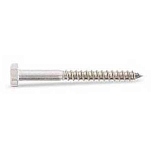 Euromarine VIXVBH0850-10 VBTH DIN 571 A4 8x50 mm Шуруп с шестигранной головкой 10 единицы Серебристый Grey