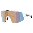 Купить Bliz 0ZB7004 Солнцезащитные очки Matrix  Matt White Nano Optics Nordic Ligh Coral Orange w blue multi/CAT1 7ft.ru в интернет магазине Семь Футов