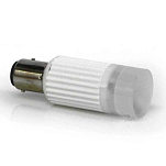 Dixplay 020215 BAY15D 8-35V 3W 23.2x68 mm Холодная белая светодиодная лампа Серебристый Clear / Grey