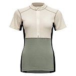 DEVOLD OF NORWAY go245516a-010b-xl Базовый слой с коротким рукавом Lauparen Merino 190 Raw White / Fog / Ink 30x25x2