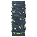 Купить Montane HVCHINARO12-OneSize Шарф-хомут Via Chief Голубой  Narwhal Blue 7ft.ru в интернет магазине Семь Футов