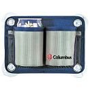 Купить Forniture nautiche italiane 2425204 Columbus Карманный держатель для напитков Серебристый Blue / Grey 14 x 21 cm  7ft.ru в интернет магазине Семь Футов