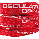 Bandana microfibra Osculati, stampa sublim. Rosso, 70.190.15-25ro
