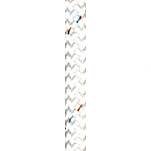 Poly ropes POL2209833106 Poly-Braid 24 185 m Веревка  White 6 mm 