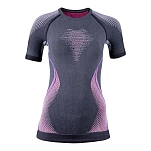 UYN u100050-g980-l/xl Базовый слой с коротким рукавом Evolutyon Anthracite Melange / Raspberry / Purple 30x25x1 L-XL