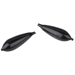 Cresta 4723-202 Coated Inline Olivettes Вести Черный  Black 1.0 g 