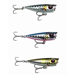 Savage gear 64074 3D Minnow Popper Floating 43 Mm 4g Многоцветный Ghost Sardine