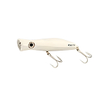 Поппер Halco Roosta Popper 195 Haymaker KO RP195-1348 White 195мм 128гр 2 тройных крючка Mustad 5/0