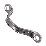 Plastimo 422164 Стандартная опора моста из нержавеющей стали Grey 40 mm