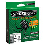 Spiderwire 1507440 Stealth Smooth 12 Тесьма 2000 м Желтый Hi-Vis Yellow 0.090 mm 