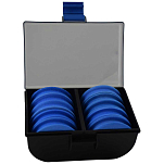 Garbolino GOFAG0031-10 Коробка для оснастки с кормушкой/бомбой Голубой Black / Blue