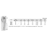 Lalizas 90441 Pelikan Inox 316 Крюк Бесцветный  6 mm 