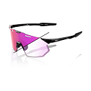 Купить Спортивные очки 100% HYPERCRAFT SQ Gloss Black - Purple Flash Mirror Photochromic Lens, 60001-00006 7ft.ru в интернет магазине Семь Футов