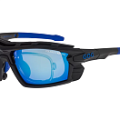 Спортивные очки GOG Glaze / Black-Blue / Polarized White-Blue Lens, e357-3pr