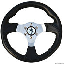 Tender steering wheel black/polished SS Ø 280 mm, 45.138.01