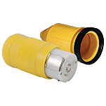 Parkpower by marinco 679-6364CRVVPK 50A Коннектор Ботинок Комплект Желтый