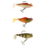 Wizard 86919-284 Swimbait Paddle Perch Twister 50.8 mm  White Tiger