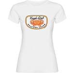 Kruskis 11502102xlc075 Футболка с коротким рукавом Fresh Crab White 30x25x2