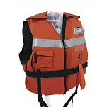 4water GI1021615 Brest Автоматический легкий спасательный жилет  Orange >90 kg