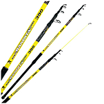 Kolpo 0147014-39 Bandita Телескопическая удочка для серфинга Yellow / Black 3.90 m