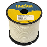Marina performance ropes 1500.50/BL1 Marina Pes HT Color 50 m Двойная плетеная веревка Золотистый White 1 mm 
