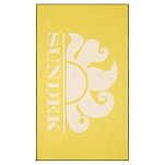 Sundek AM398ATMI100-12301-U полотенце Microfibra logo  Buttercup