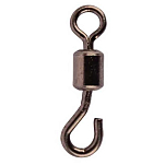 Mustad DLT03-4-10 Open Eye Rolling Вертлюги  Black Nickel 4