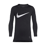 Nike 726460.XS.010 Базовый слой с длинным рукавом Pro Черный Black 8 Years